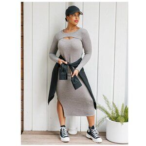 Smash + Tess Zoe Cut-Out Midi Dress